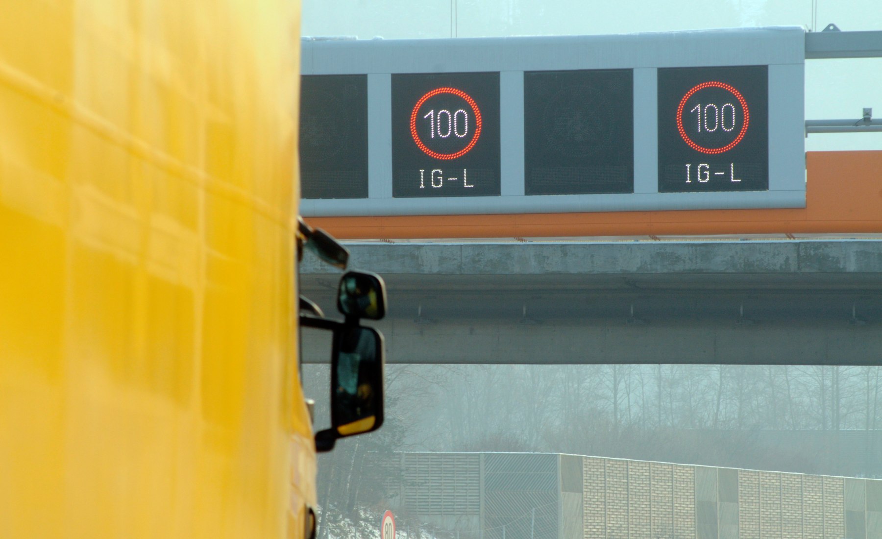 Señal velocidad Austria