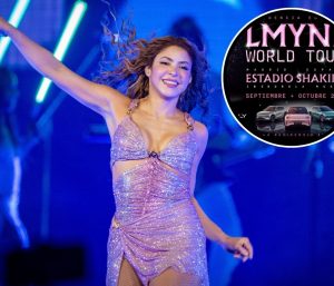 Shakira concierto madrid Geely