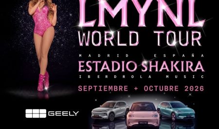 Shakira tour Geely