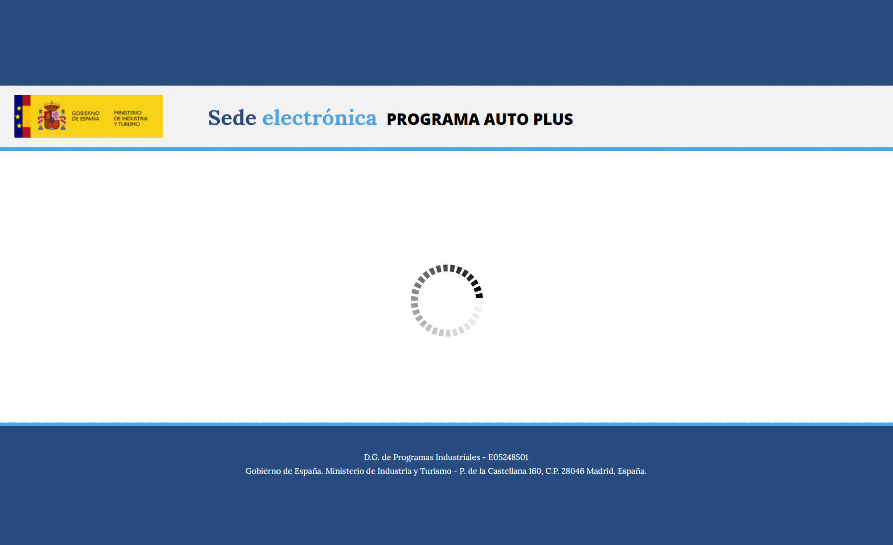 Web Programa Auto+ colapsada