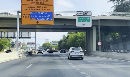 carril bus vao a2