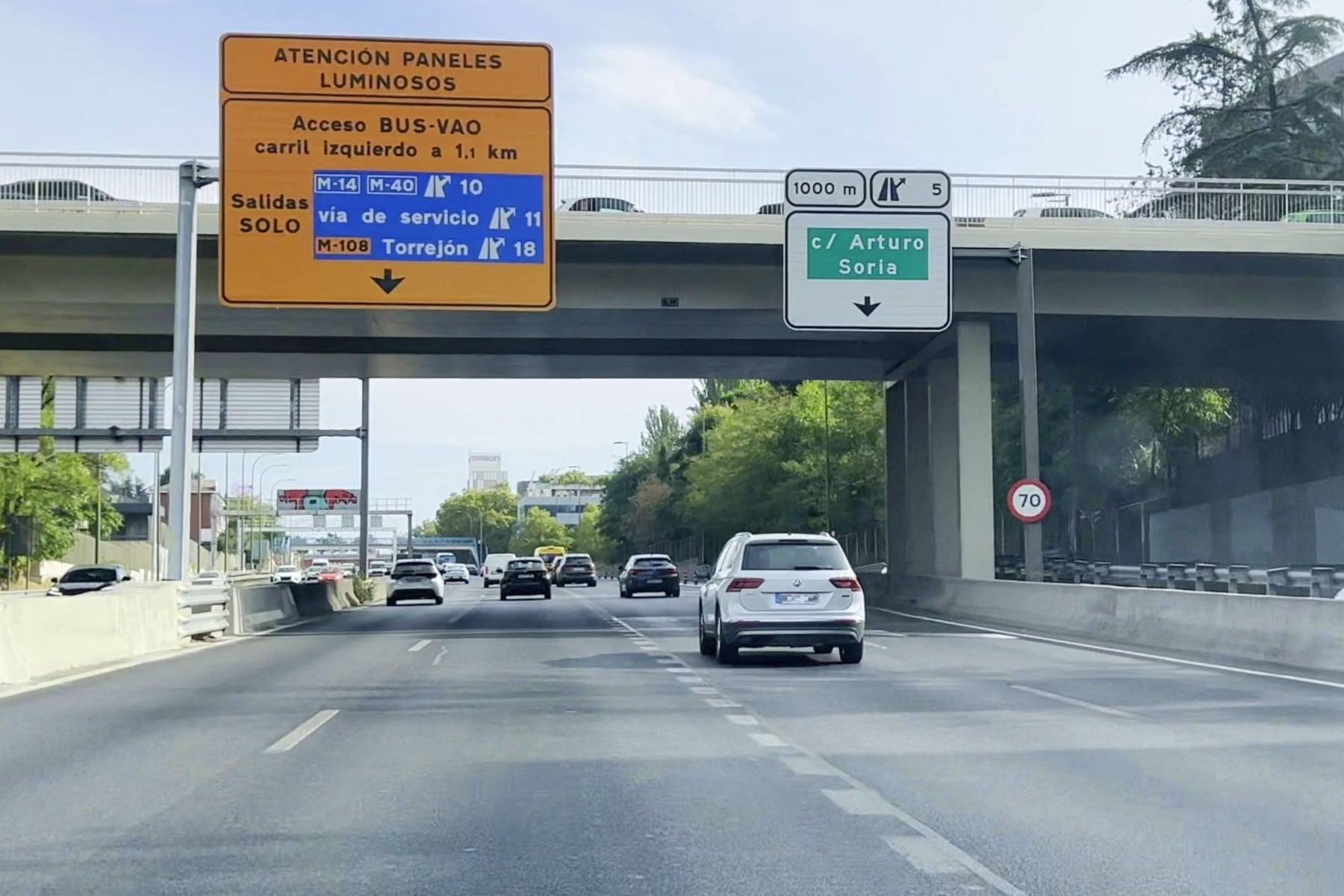 carril bus vao a2