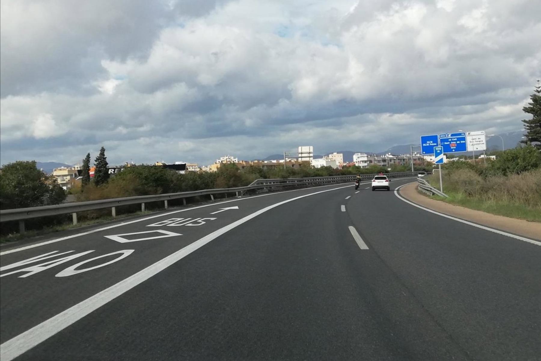 carril bus vao mallorca