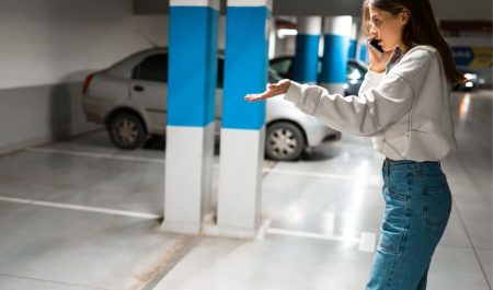dónde aparqué mi coche