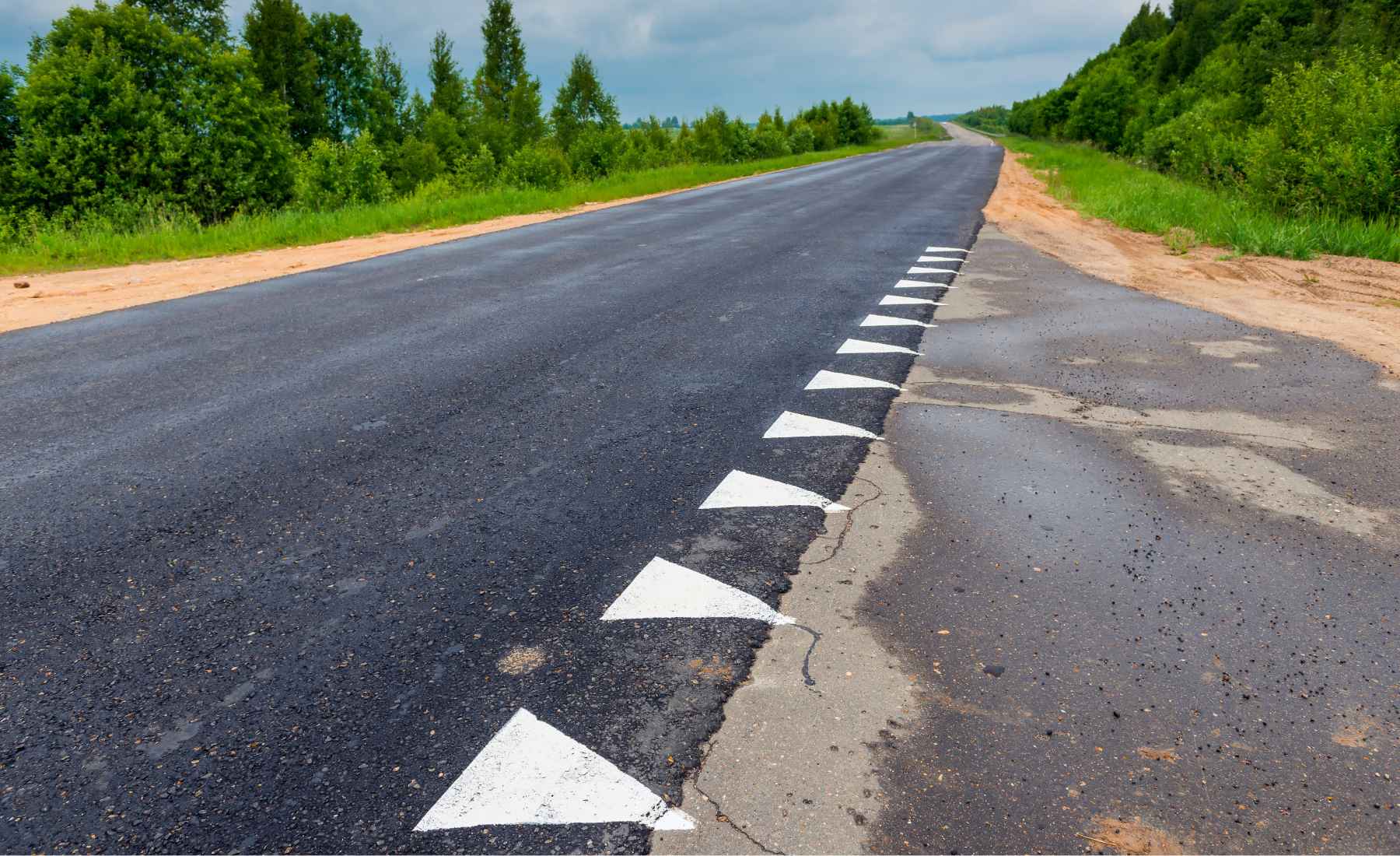 triángulos carretera