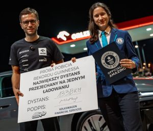 Audi A6 e-Tron Récord Guinnes
