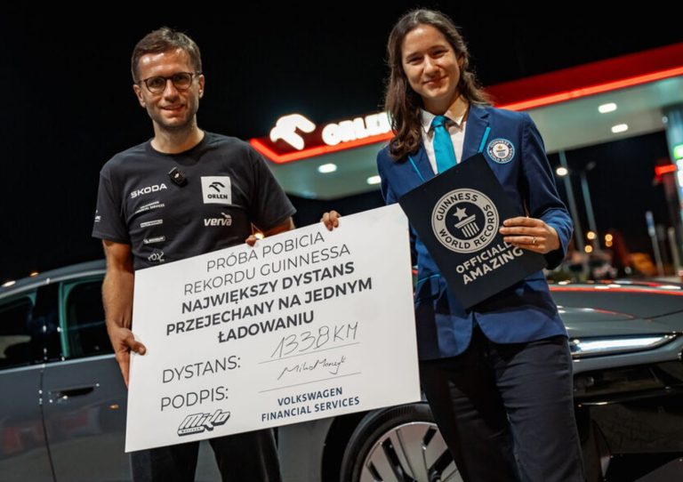 Audi A6 e-Tron Récord Guinnes