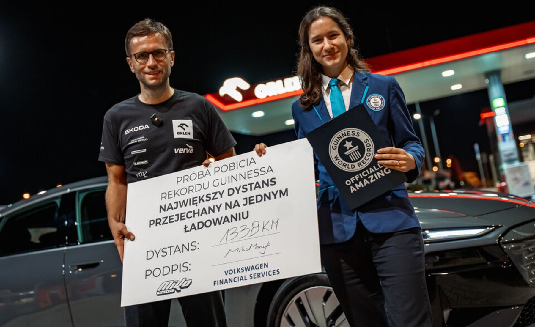 Audi A6 e-Tron Récord Guinnes