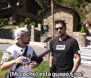 Auron youtube coche