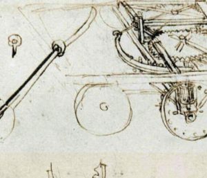Leonardo da Vinci imaginó un vehículo autónomo hace más de 500 años: así era su carro autopropulsado 