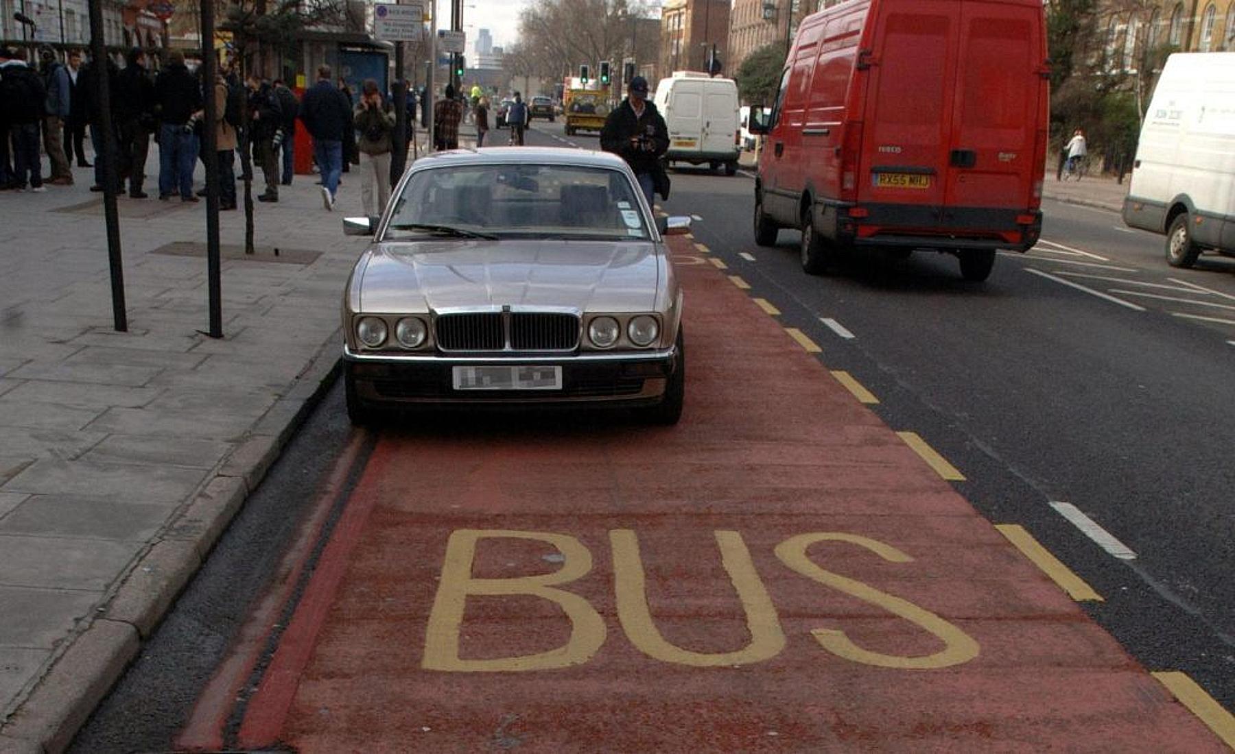 Carril bus Londres