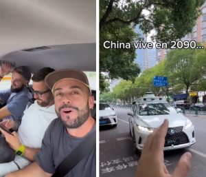 China taxi autónomo