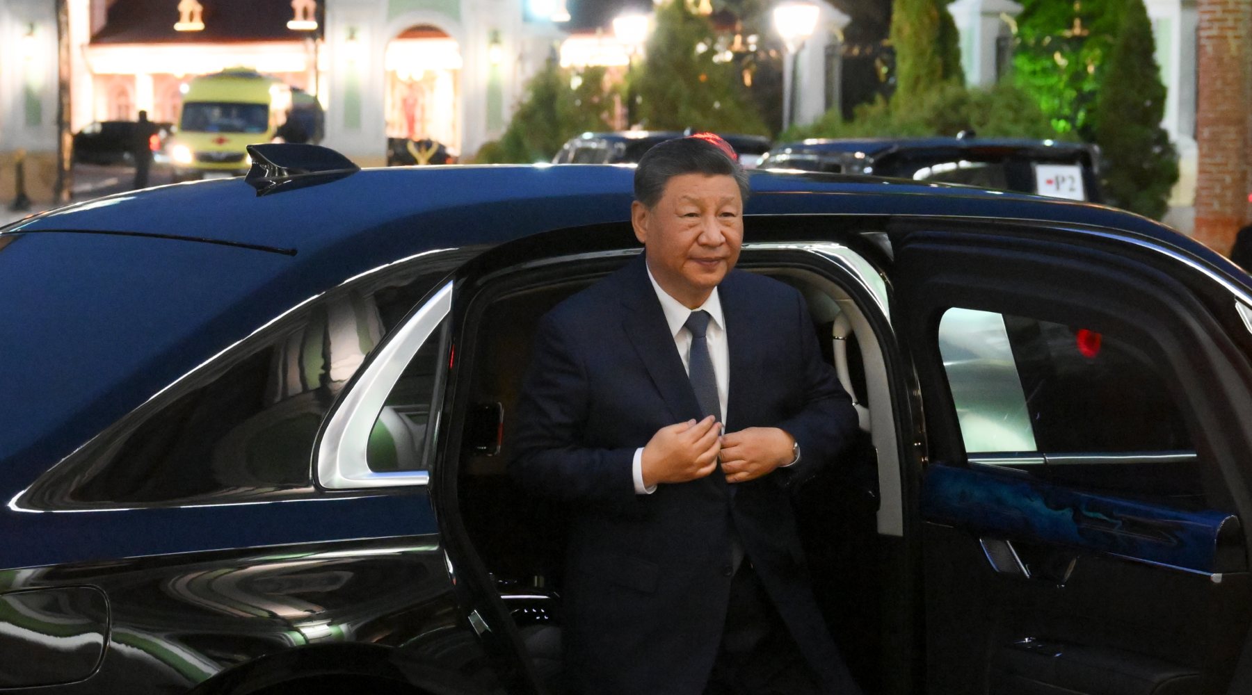 Coche Xi Jinping interior