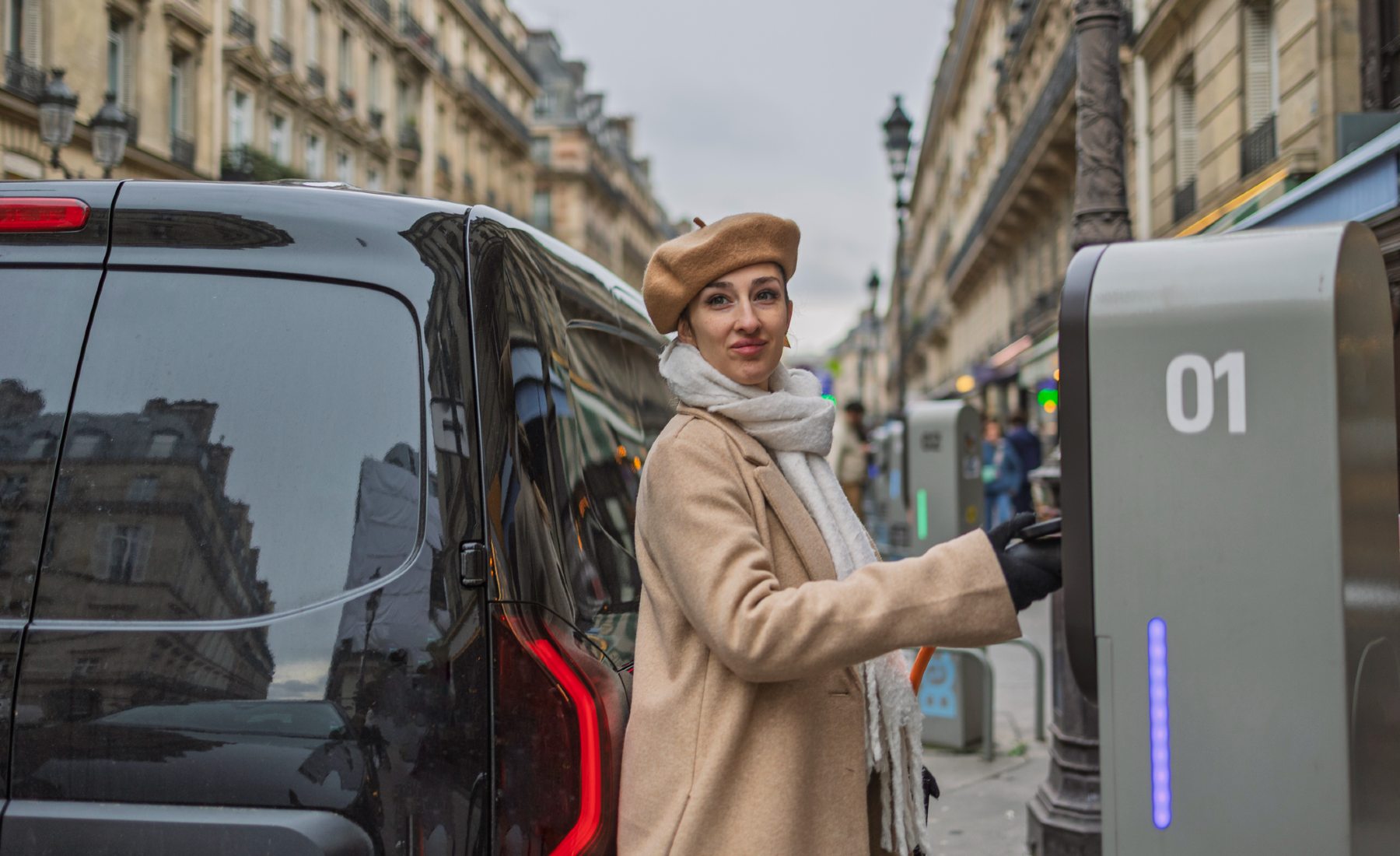 Coche eléctrico Paris