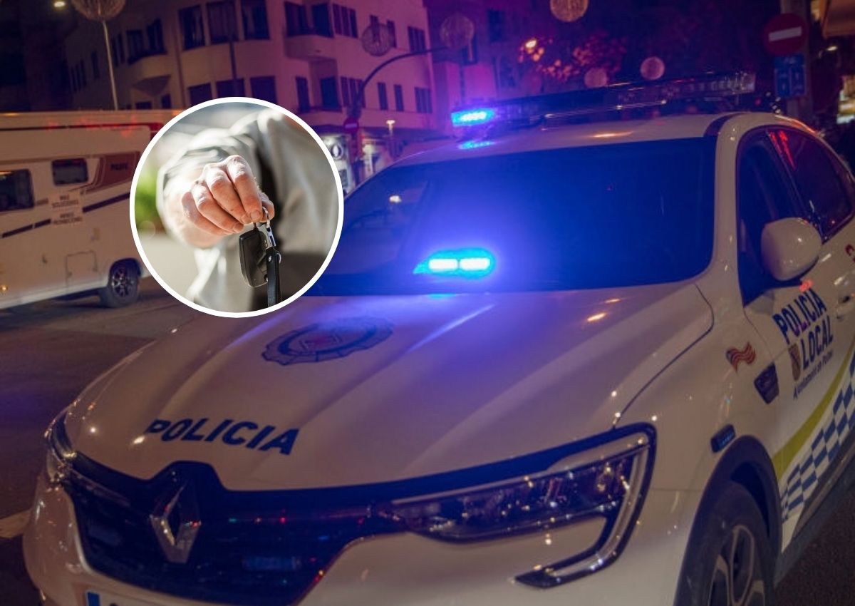 Conducía por Palma un coche de alquiler que no había devuelto en Málaga: este pequeño detalle acabó delatándolo