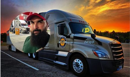 Jesús Dueñas, camionero en Estados Unidos: “En España prácticamente no existe lo que me encontré aquí” 