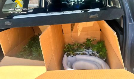 Guardia Civil Marihuana coche