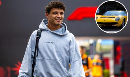 Lando Norris Lamborghini