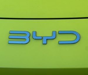Logo coche BYD