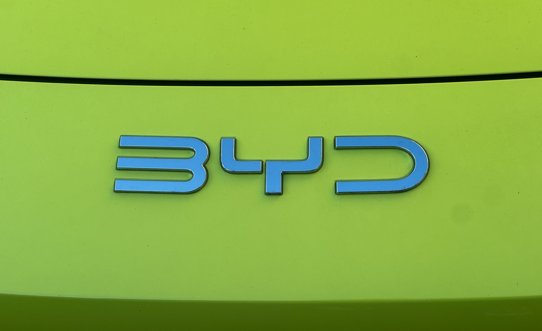 Logo coche BYD