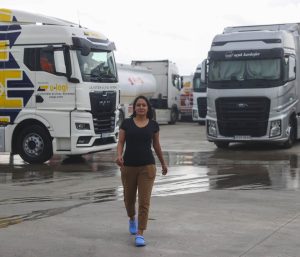 Mujer camionera