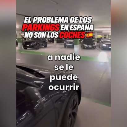 Critica las plazas de los aparcamientos en España al compararlas con las de Suiza por esta razón: “No les da la cabeza”