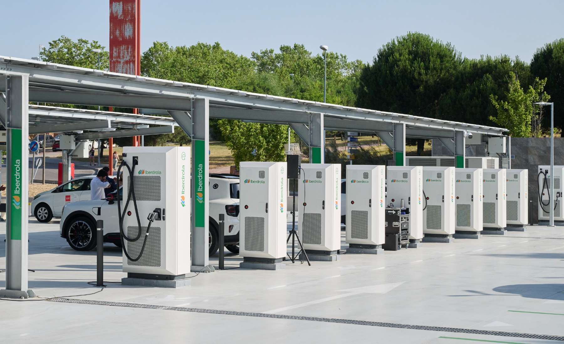 Puntos de carga coches eléctricos Iberdrola