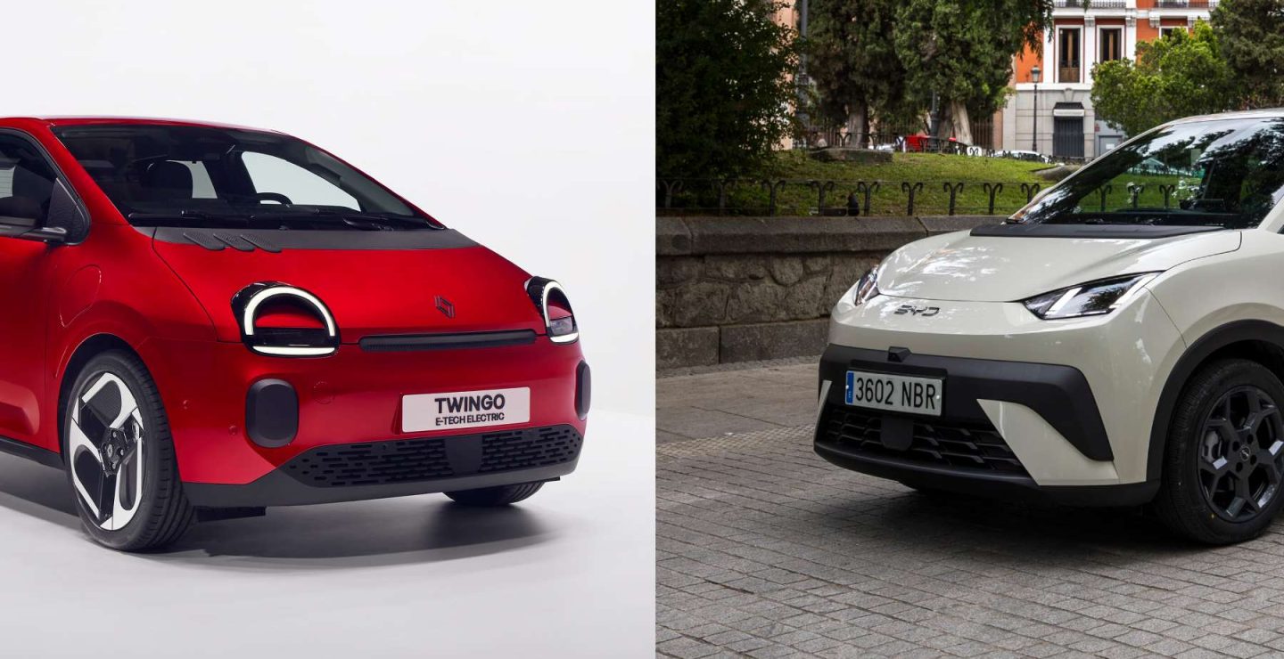 Renault Twingo contra BYD Dolphin Surf