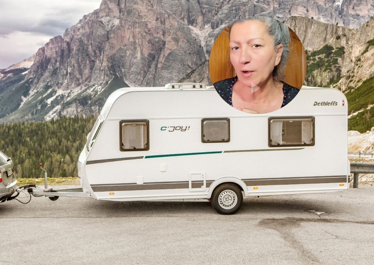 Sandra vive en su caravana en un camping en la Costa Blanca: “Estaba pagando un alquiler que era una burrada”