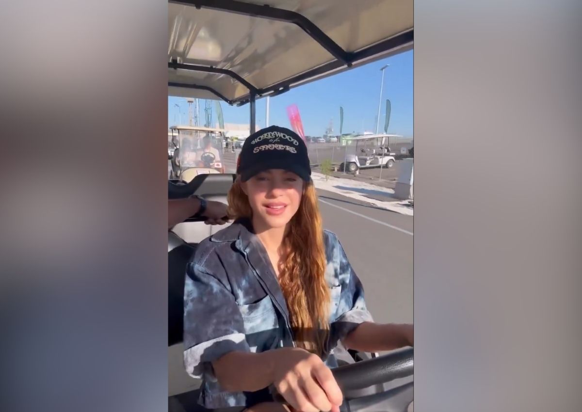 Shakira carrito Madrid