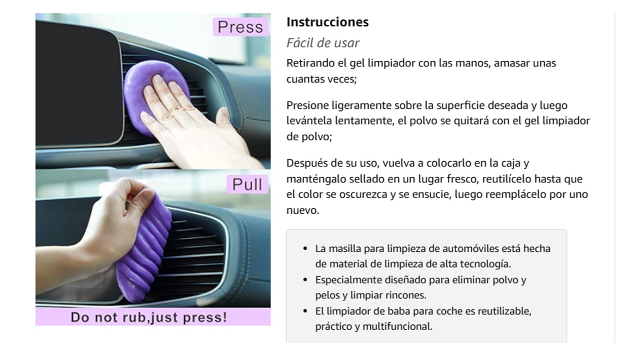 Slime para el coche