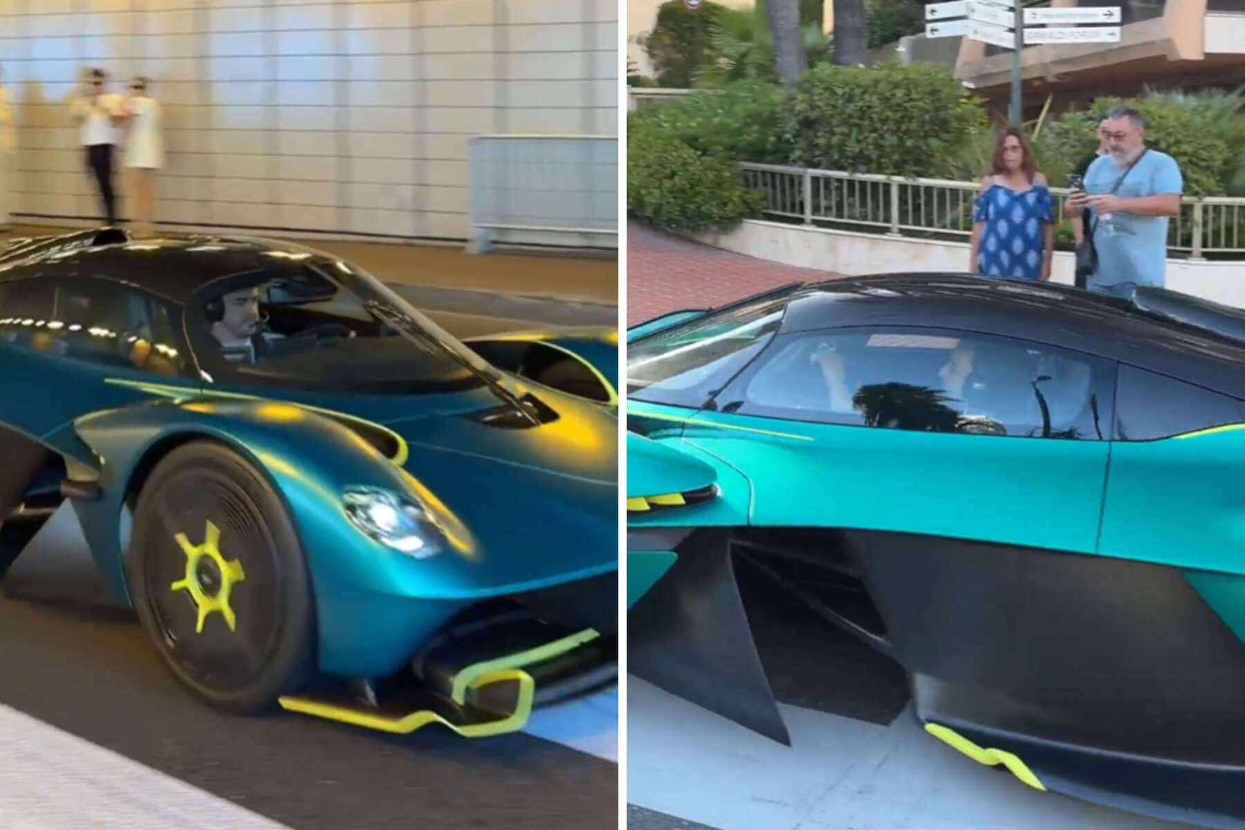 alonso auriculares cascos aston martin valkyrie