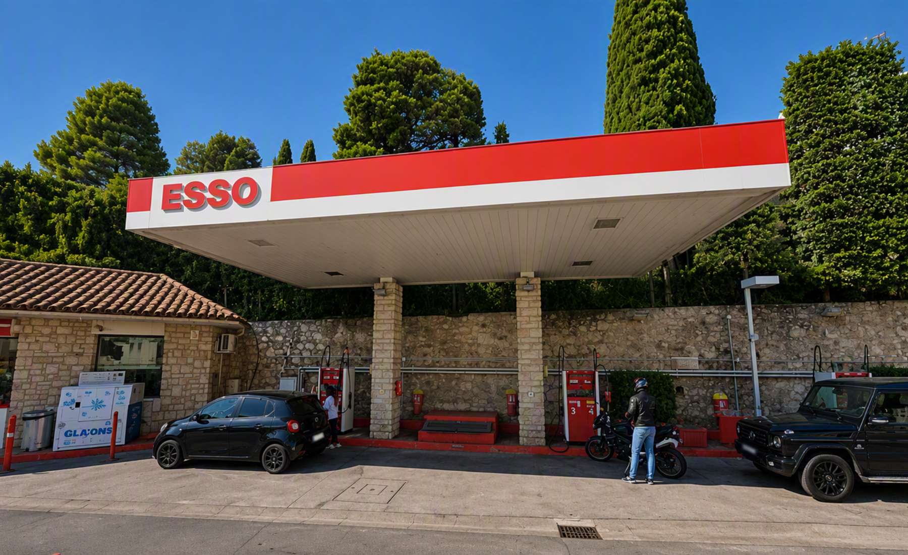 gasolinera Mónaco