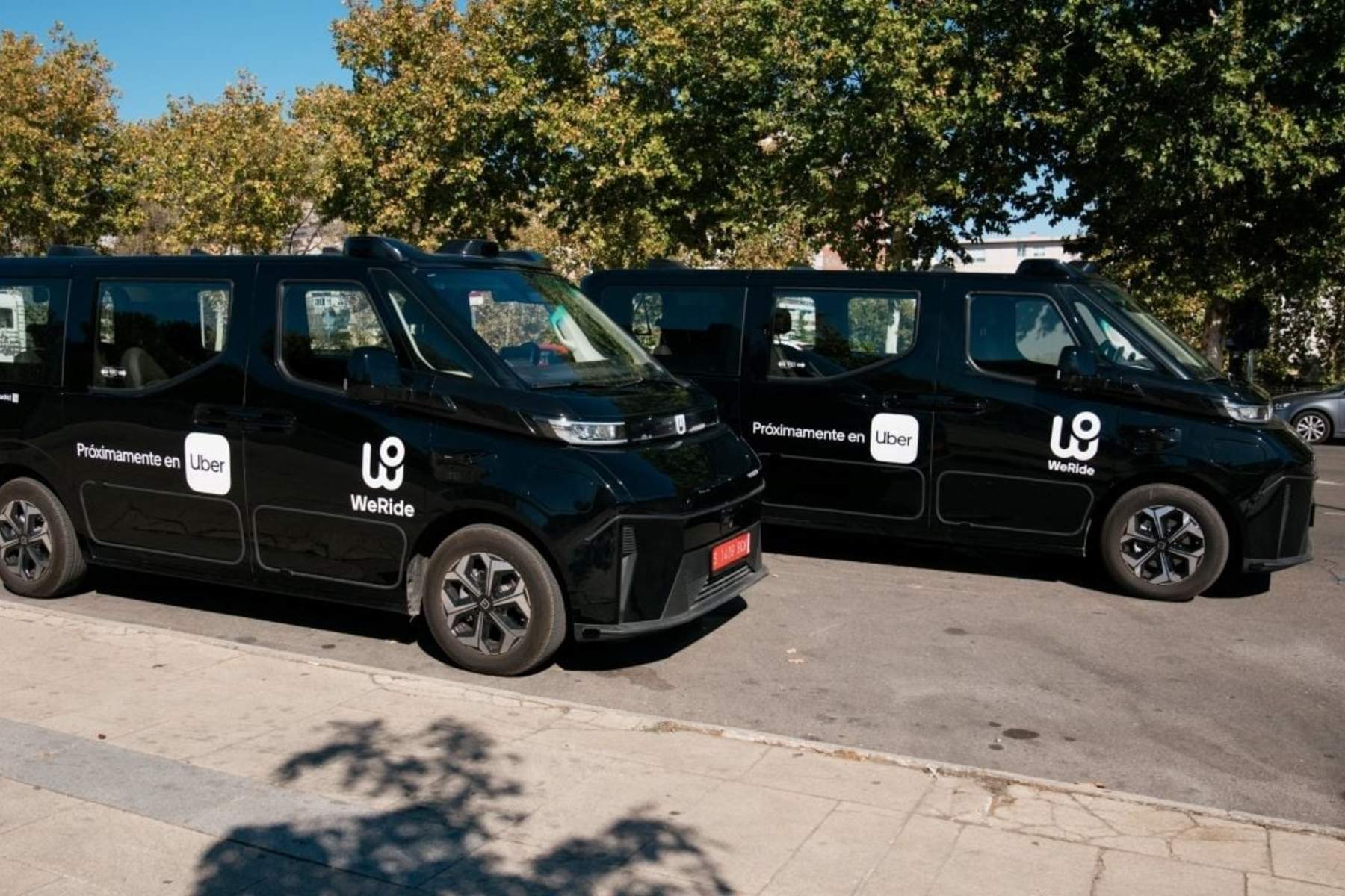 coches autonomos uber madrid