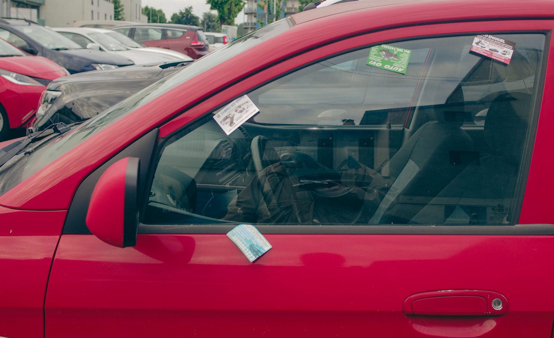 tarjetas publicidad coche