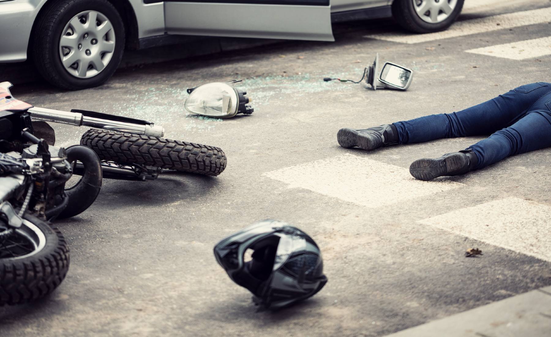 Accidente moto