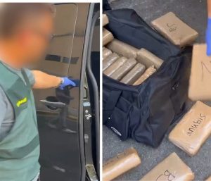 Cocaína furgoneta Málaga