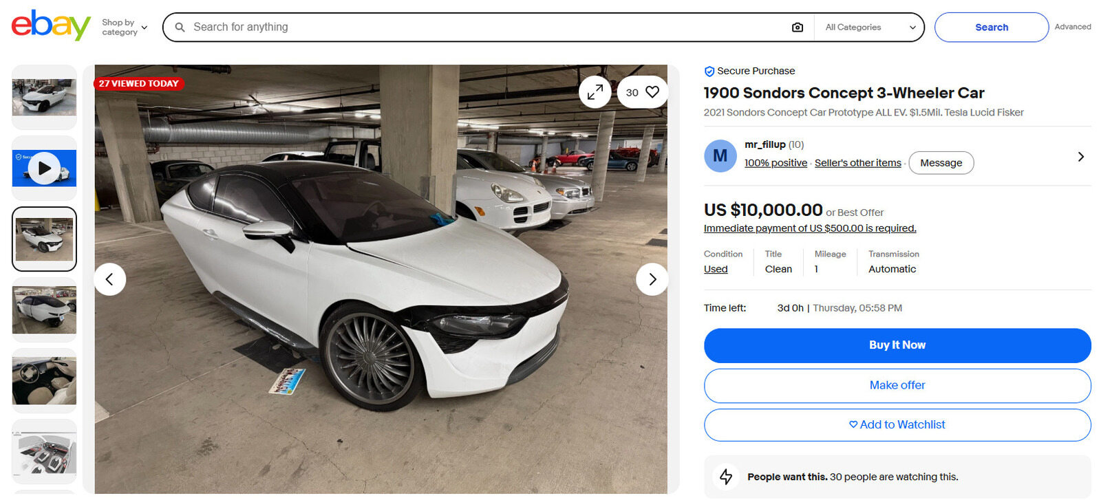 Coche Sondors