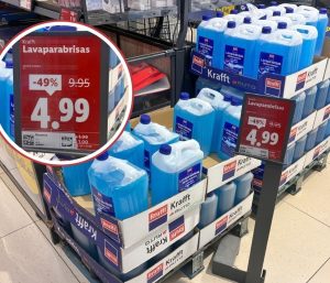 Líquido limpiaparabrisas Lidl oferta