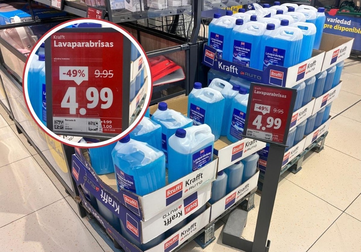Líquido limpiaparabrisas Lidl oferta