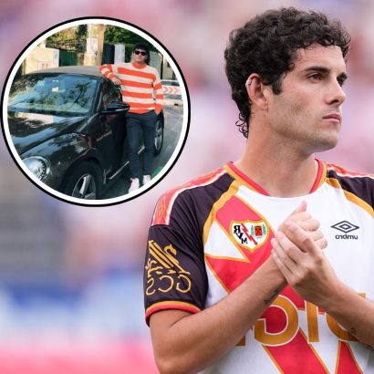 Hemos visto el coche del goleador del Rayo Vallecano, Sergio Camello: sorprende con un modelo que no es habitual entre futbolistas