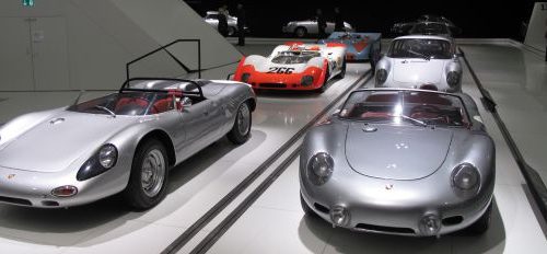 Una noche en el museo Porsche