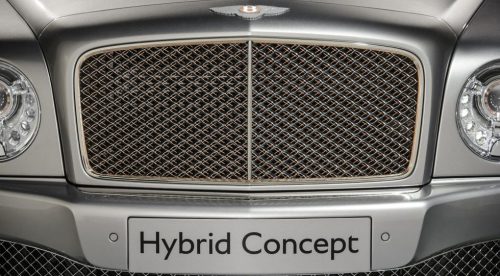 El Bentley más verde: Mulsanne Hybrid Concept
