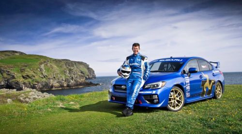 El Subaru WRX STI bate el récord de vuelta a la Isla de Man