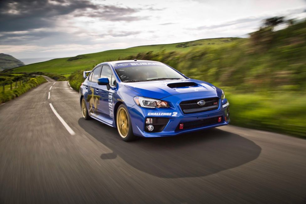 Subaru en la Isla de Man