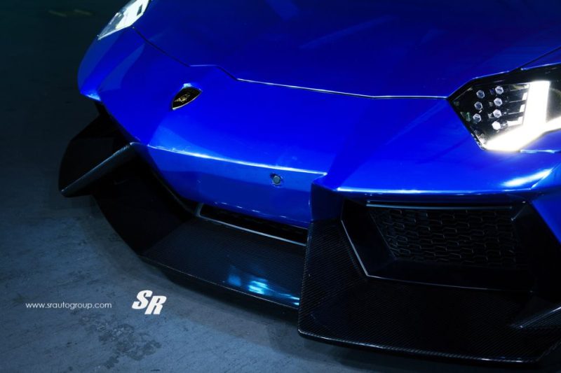 El Aventador azulón de SR