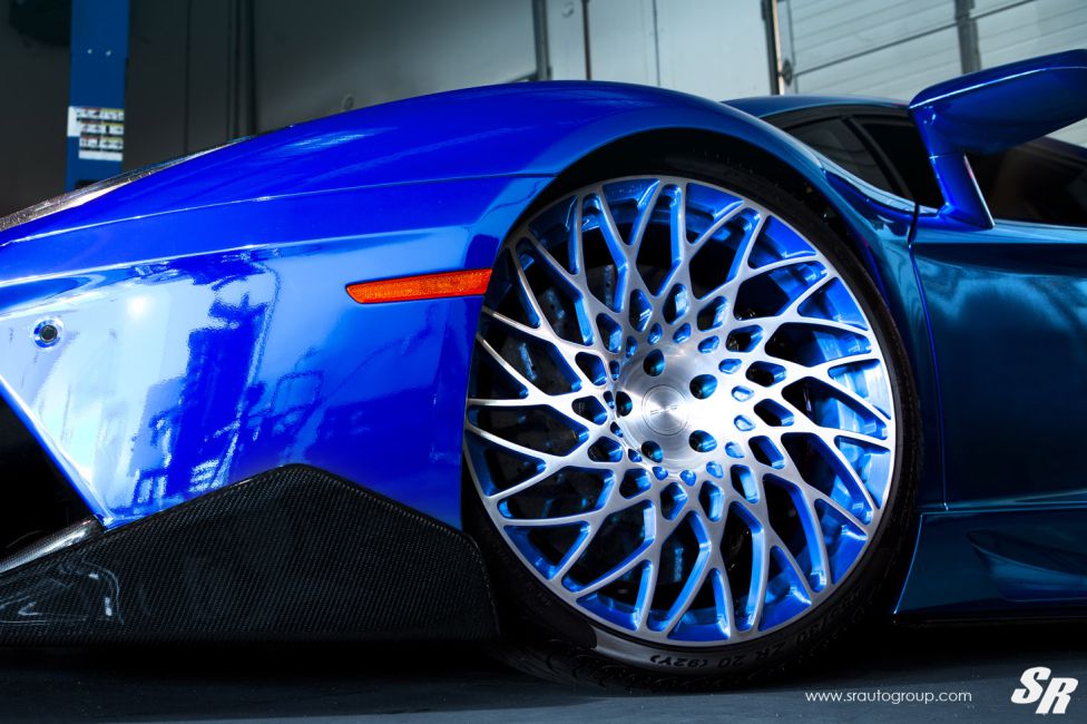El Aventador azulón de SR