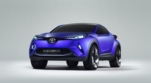 El C-HR es el futuro crossover deportivo de Toyota