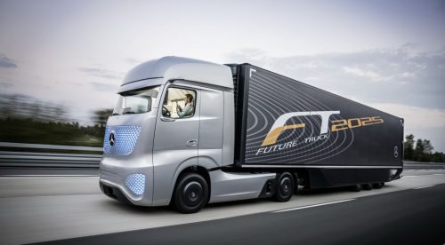Así es el camión del futuro visto por Mercedes-Benz