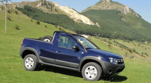 El Duster se viste de pick-up